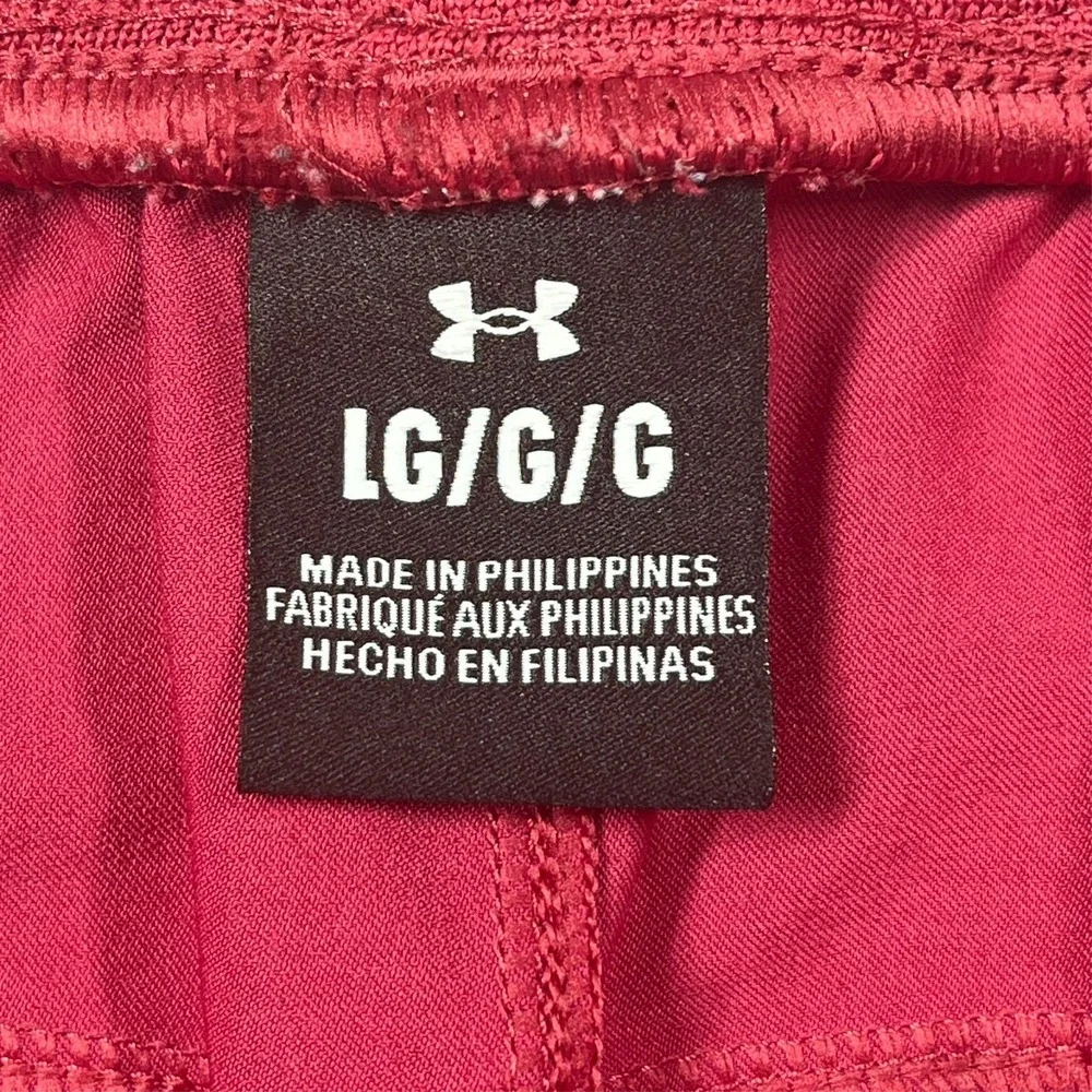 Under Armour Unstoppable Tapered Pants Mens Large Maroon 1376965 Athletic Gym